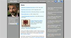 Desktop Screenshot of johnralfe.com